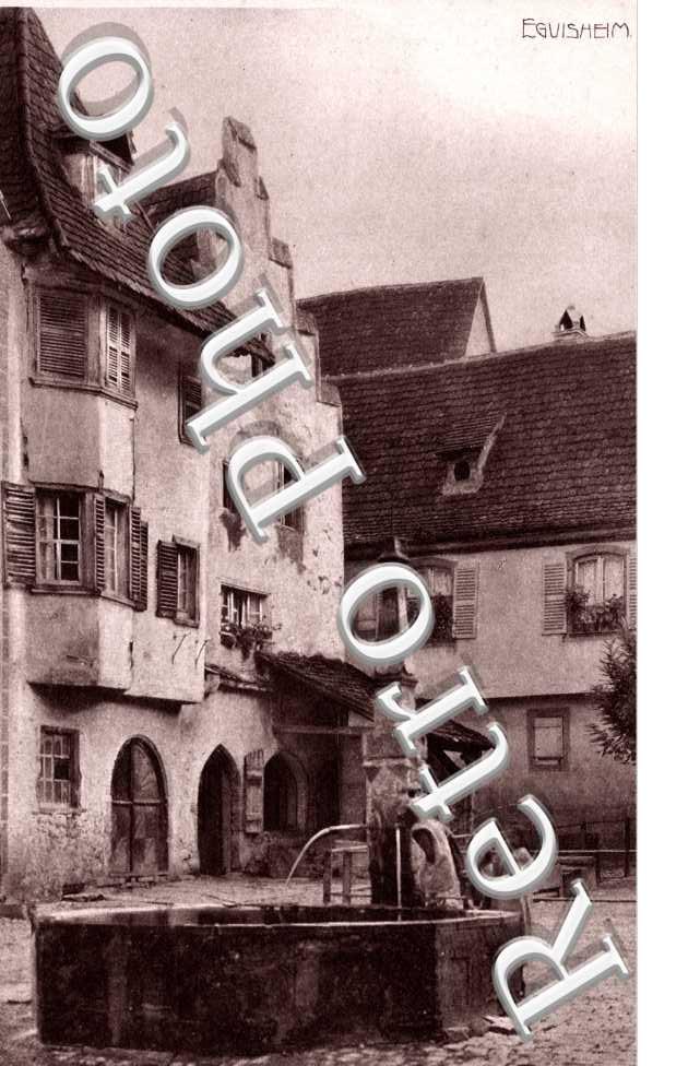 (une fontaine)