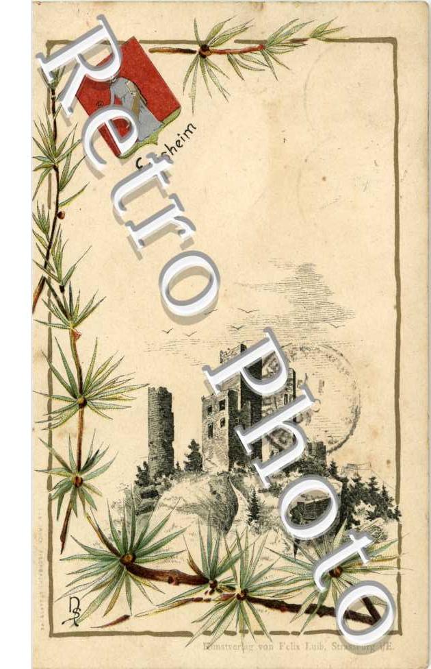 carte style dessin couleur