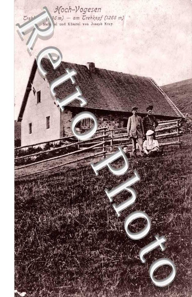 Trehhutte am Trehkopf - melkerei und kaserei von Joseph Erny