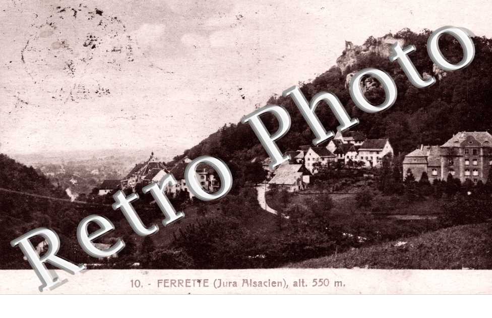 Jura Alsacien altitude 550 metres