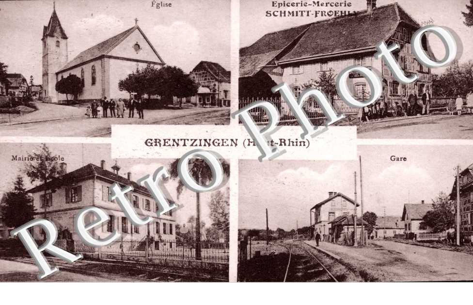 eglise epicerie schmitt froehly gare mairie ecole