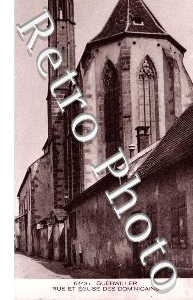 rue et eglise des Dominicains