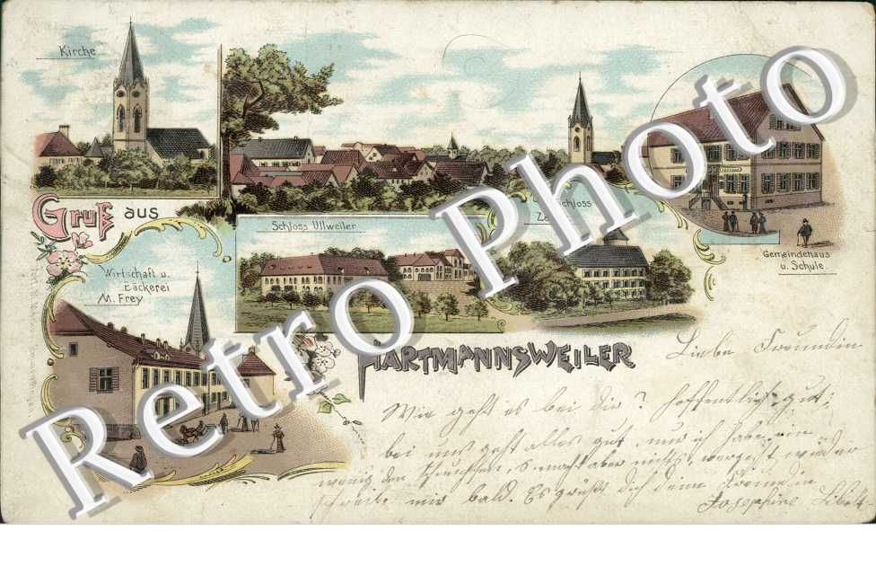 Total-ansicht - schloss - kirche