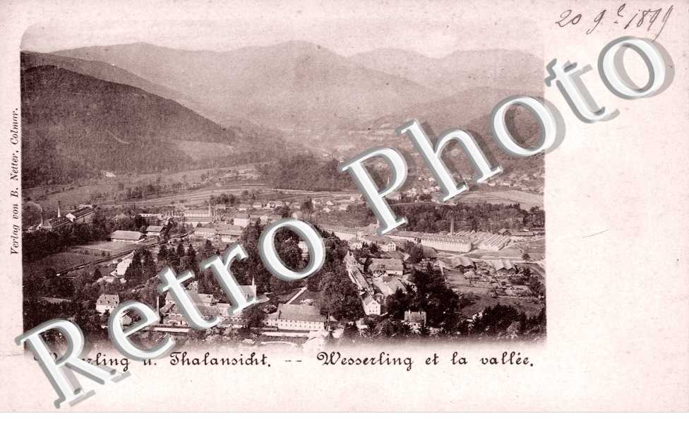 Totalansicht. Weeserling et la vallee