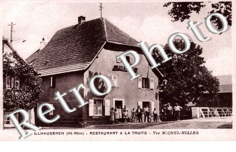ILLHAUSEREN  restaurant a la truite 