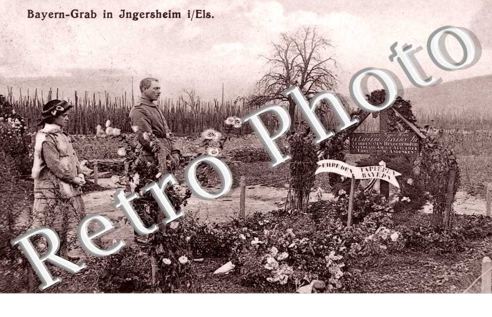 Bayern-Grab in Ingersheim ins Elsass