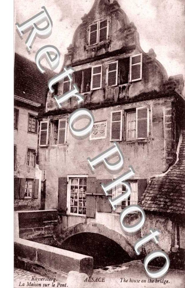 la maison sur le pont