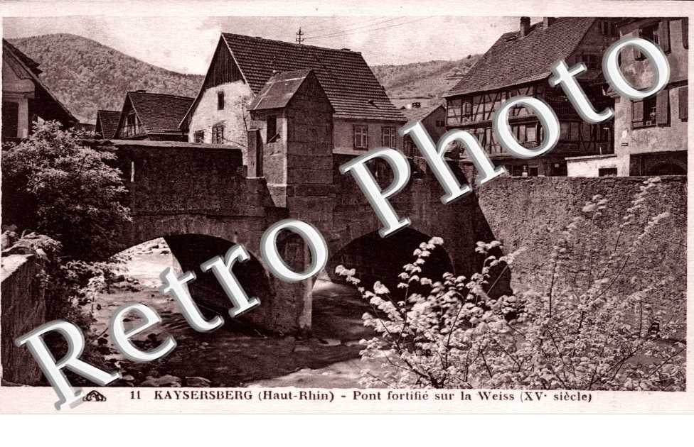 pont fortifie sur la Weiss