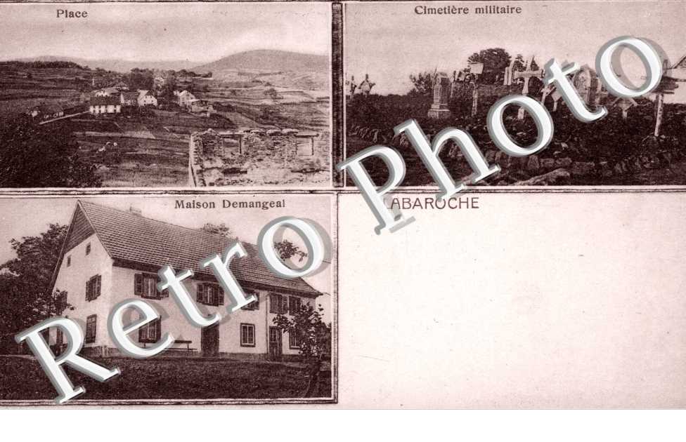 Place, Cimetiere militaire, Maison Demangeal
