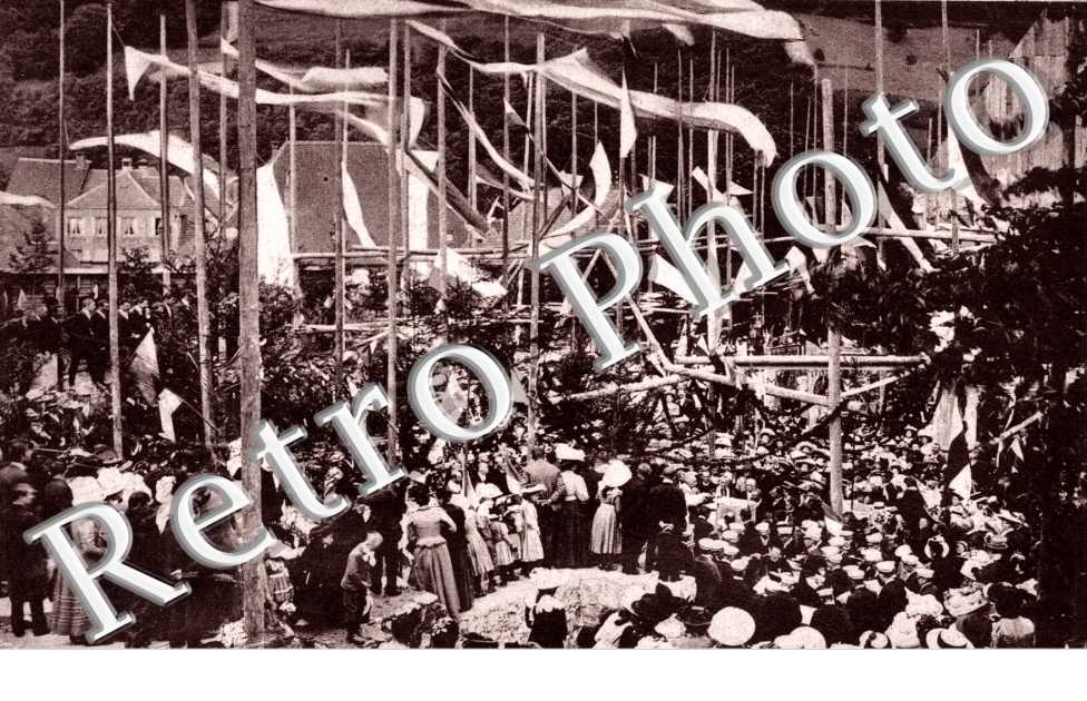 pose de la 1ere pierre de la nouvelle eglise 15 juin 1911