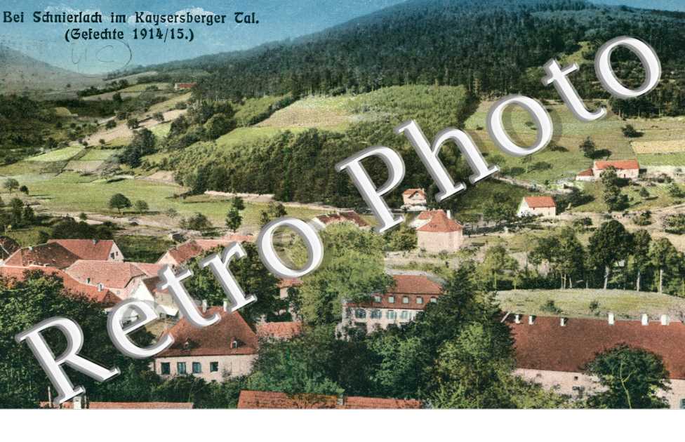 Bei Schnierlach in Kaysersberger Tal.(Gefechte 1914