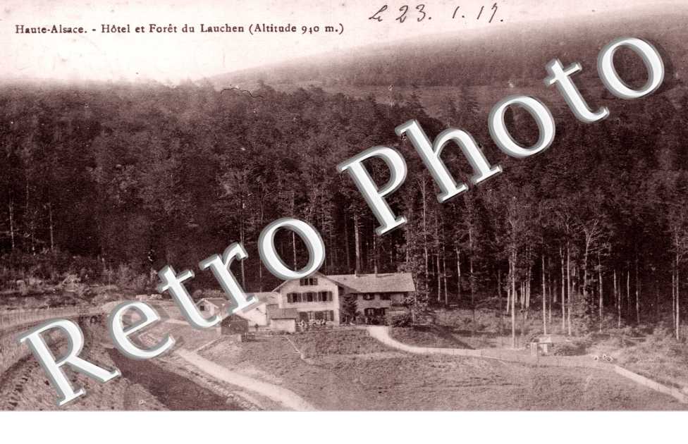 hotel et foret de Lauchen