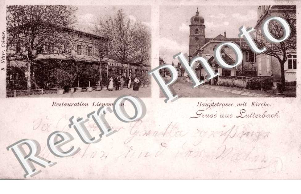 Hauptstrasse mit kirche