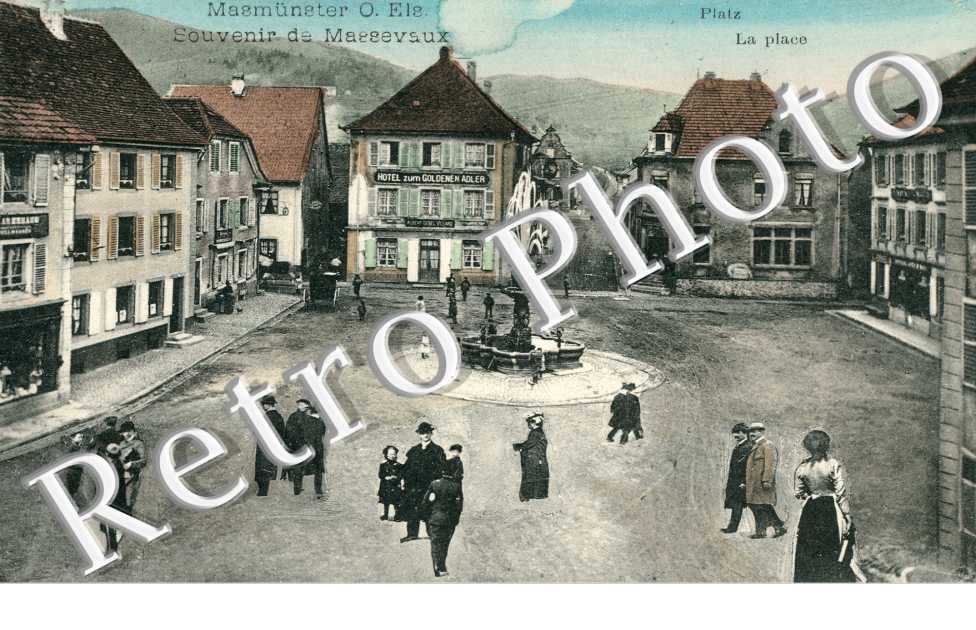 Platz, Souvenir de Masevaux, Masmunster O. Els