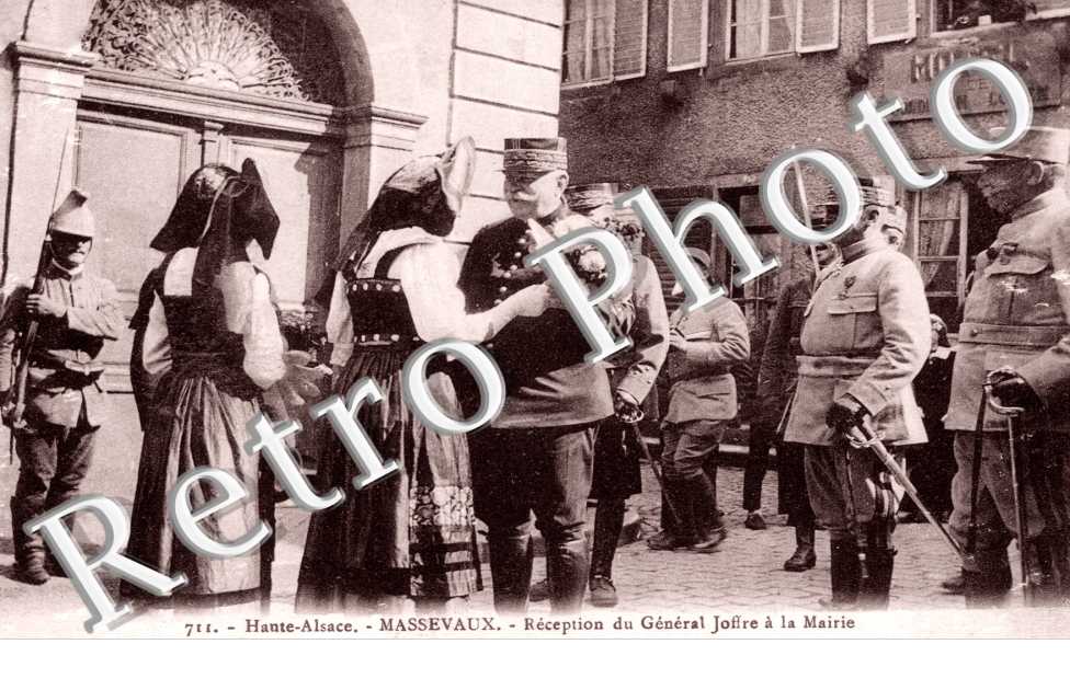 Reception du général Joffre à la mairie