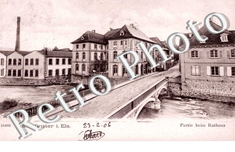 Partie beim Rathaus, Masmunster i. Els