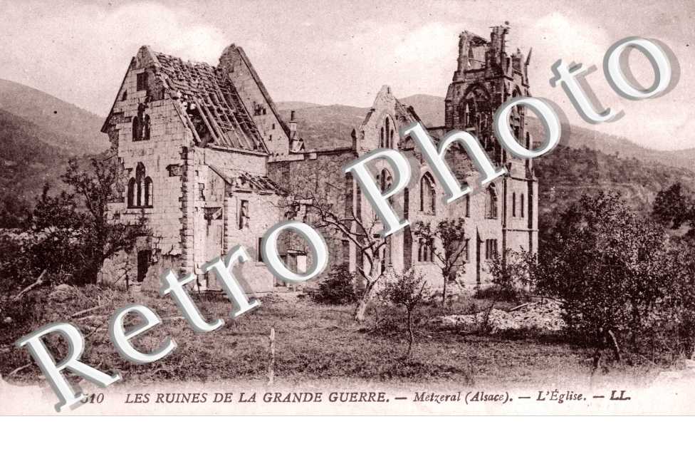 l&#039;eglise en ruines
