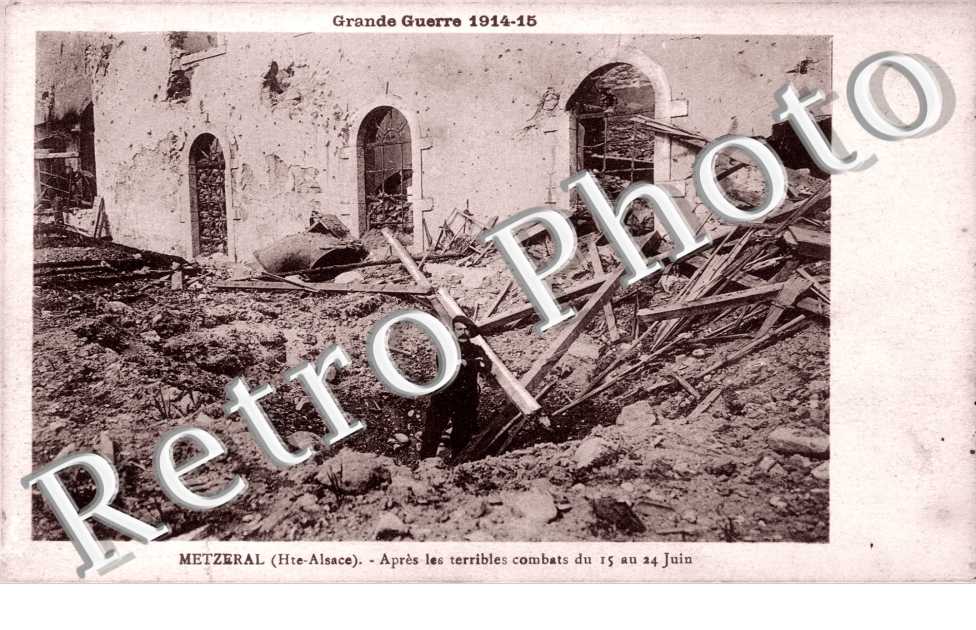 apres les terribles combats du 15 au 24 juin 1915
