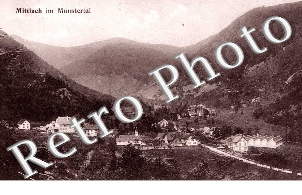 Mittlach im Munstertal