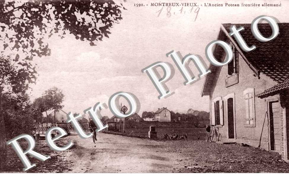 l&#039;Ancien Poteau frontiere allemande