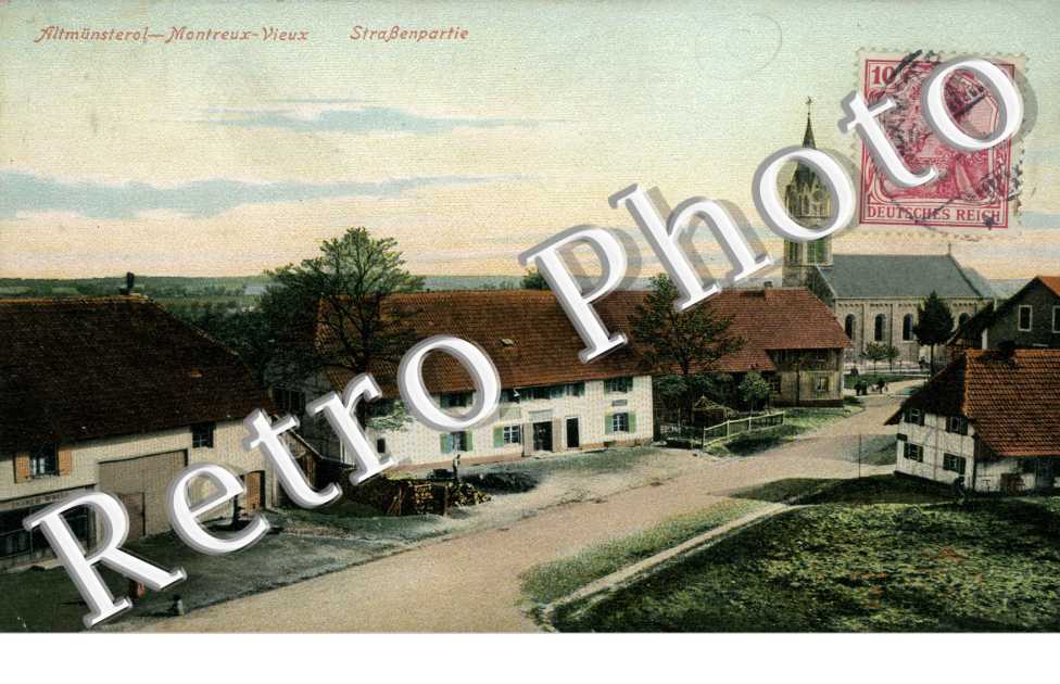 Strassenpartie, Altmunsterol-Montreux-Vieux