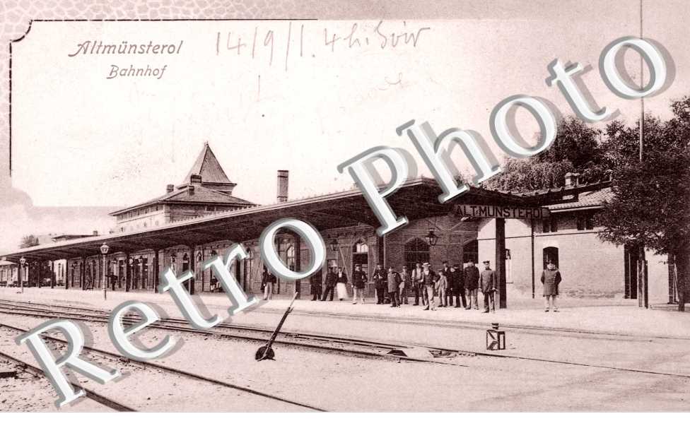 gare, Bahnhof, Altmunsterol