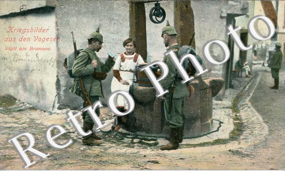 Kriegsbilder aus den Vogesen