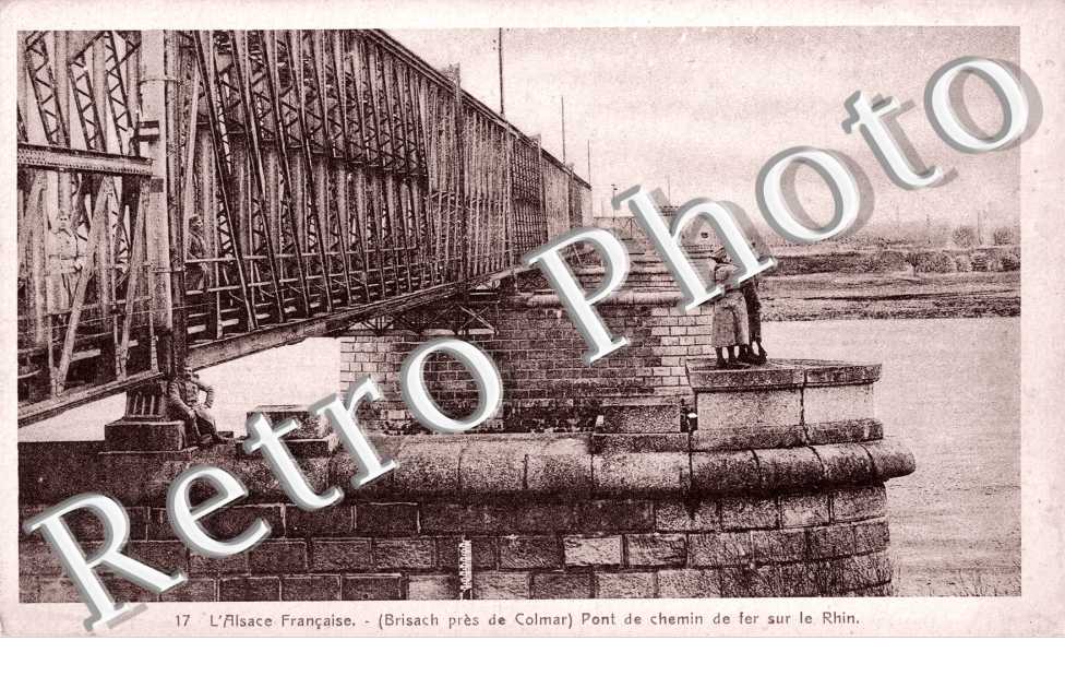 Pont de Chemin de Fer sur le Rhin