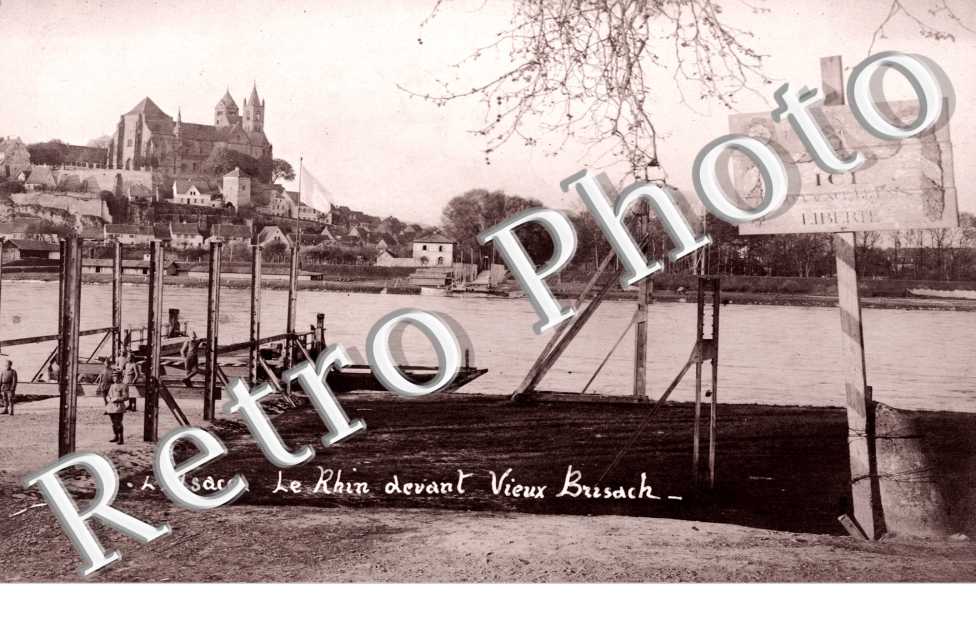le Rhin devant Vieux-Brisach