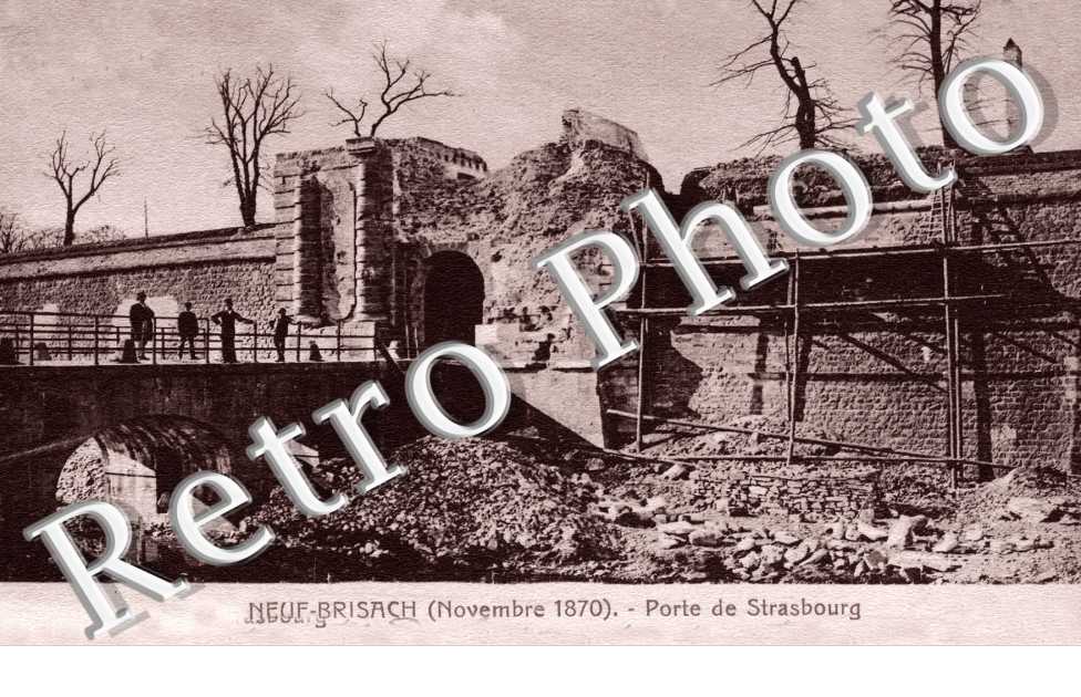Novembre 1870  -  Porte de Strasbourg