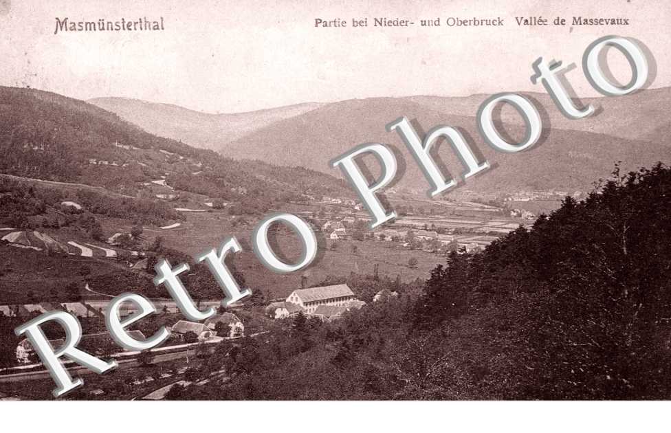 Partie bei Nieder und Oberbruck, Vallee de Massevaux