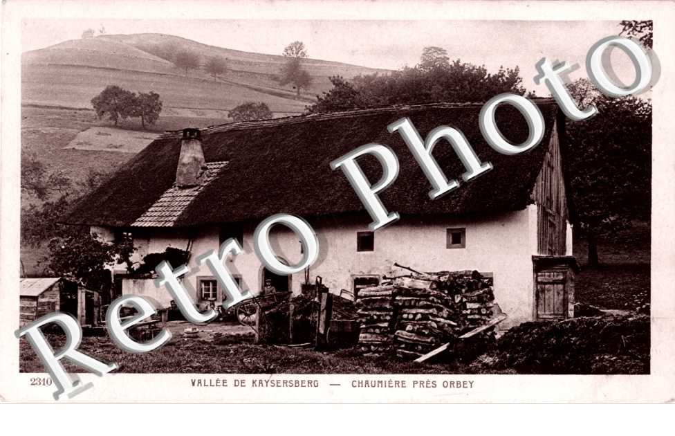 vallee de Kaysersberg Chaumiere pres Orbey