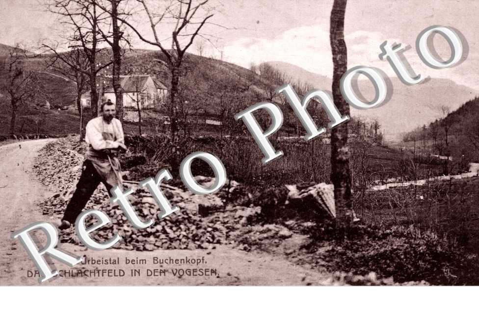 Urbeistal beim Buchenkopf  Das Schlachtfeld in den Vogesen