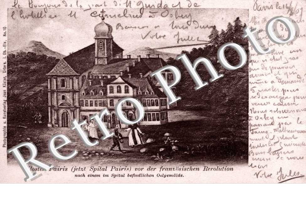 Kloster Pairis vor der franzosischen revolution