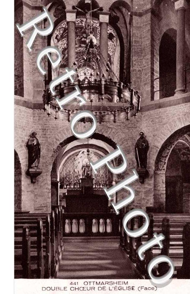 double choeur de l&#039;eglise