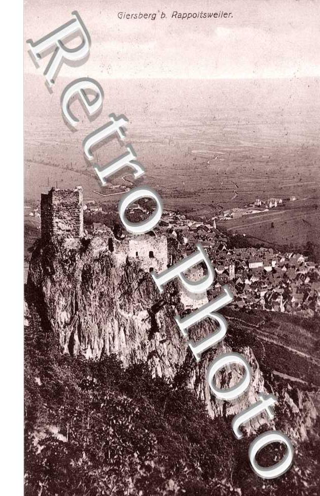 ruines du chateau de Giersberg