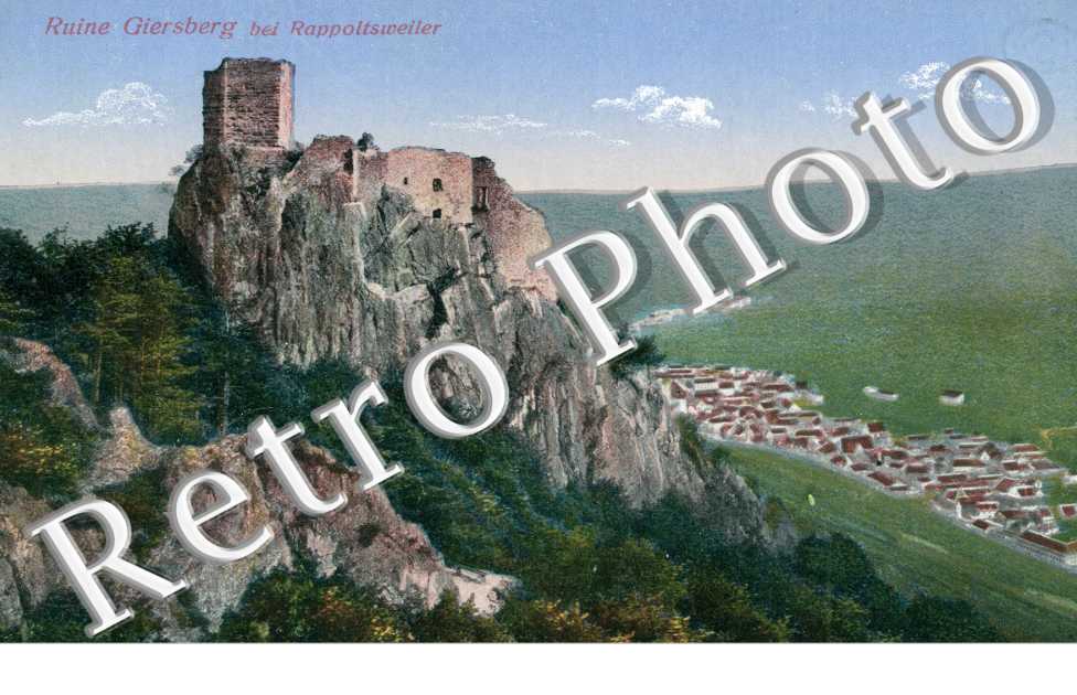 ruines du chateau de Giersberg