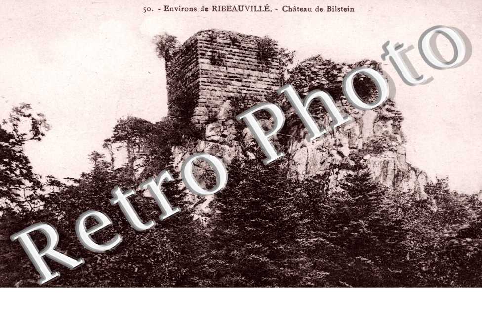 Rruines du chateaui de Bilstein