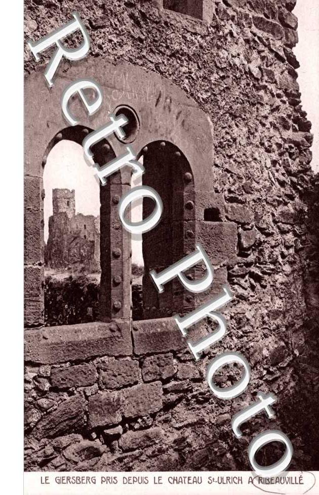 Le gersberg pris depuis le chateau Saint Ulrich