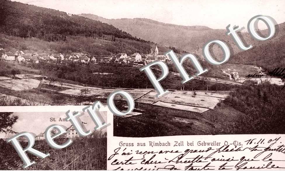 Gruss aus Rimbach Zell bei Gebweiler