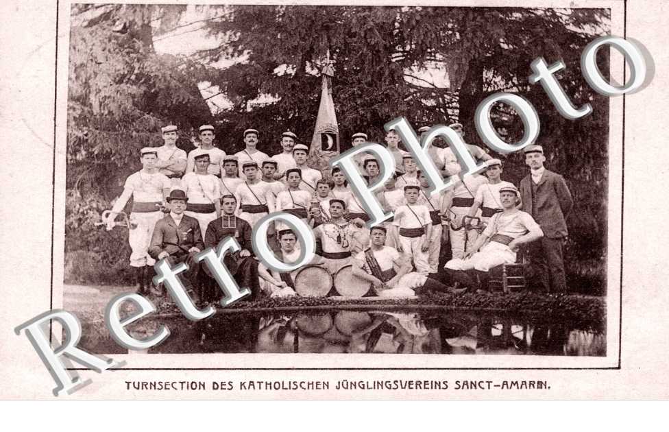 Turnsection des katholischen junglingsvereins sanct-amarin