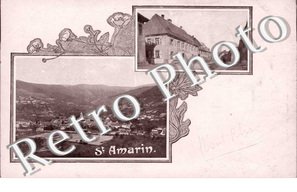 Vue Interieure et Vue d&#039;Ensemble de Saint-Amarin