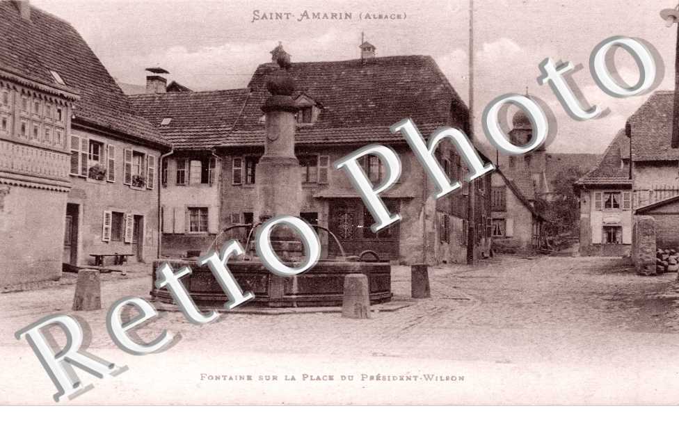fontaine sur la place du President Wilson