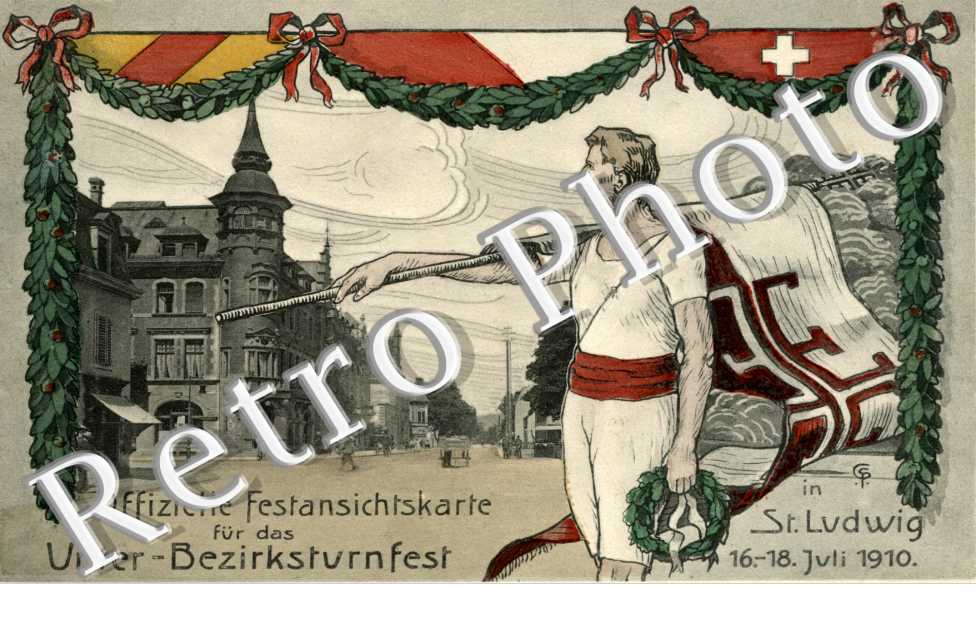 offizielle festansichtskarte