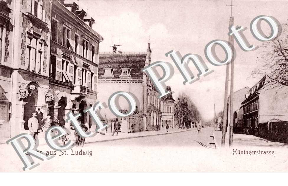 Huningerstrasse, Gruss aus Saint-Ludwig