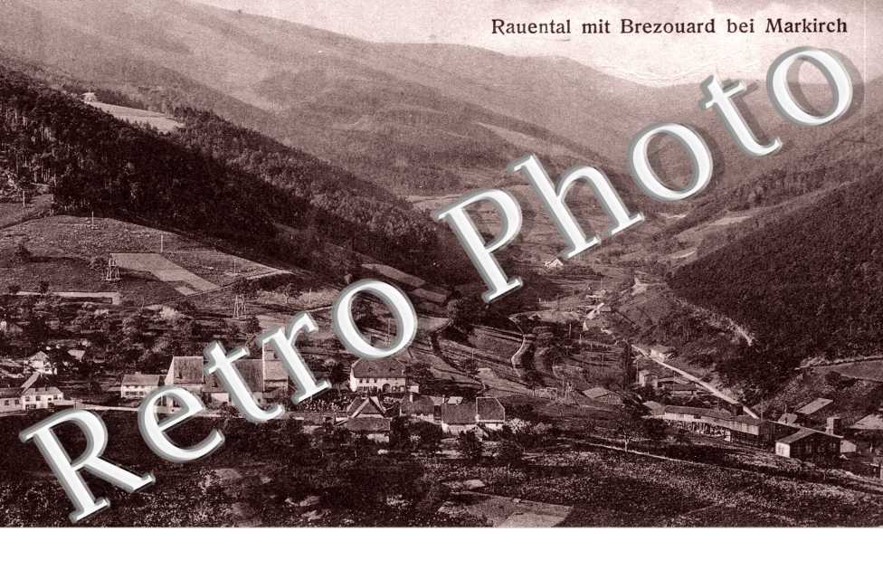 Rauental mit Brezouard bei Markirch