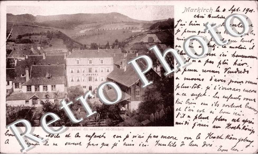 Vue prise du Sentier Saint Michel