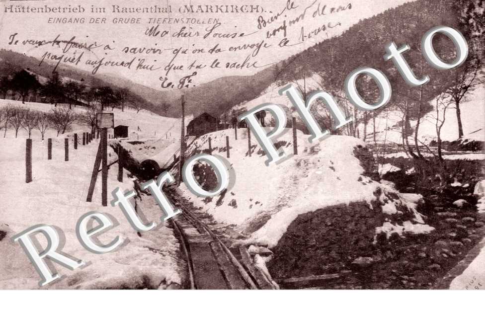 Eingang der grube tiefenstollen