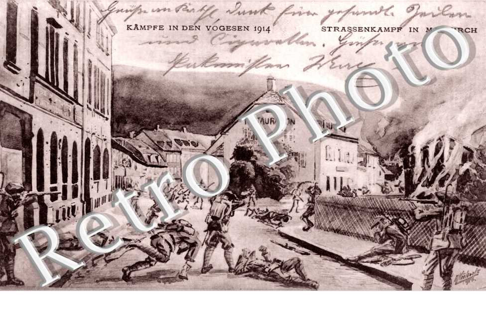 Kampfe in den Vogesen 1914