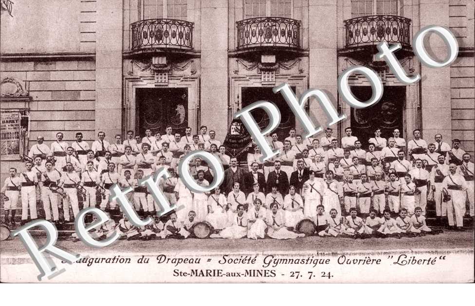 Inauguration du drapeau Societe Gymnastique ouvriere Liberte  27